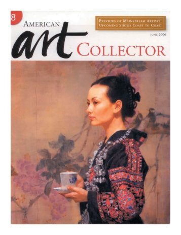 Tony Curanaj featured in American Art Collector (PDF)