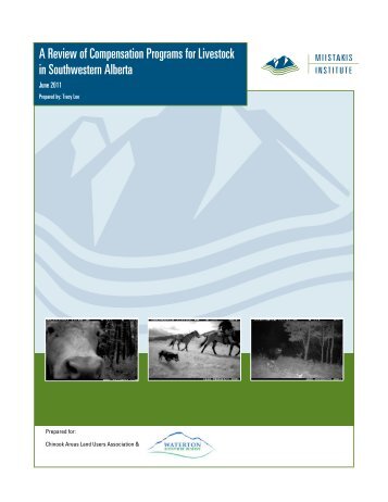 A Review of Compensation Programs for Livestock in Southwestern ...