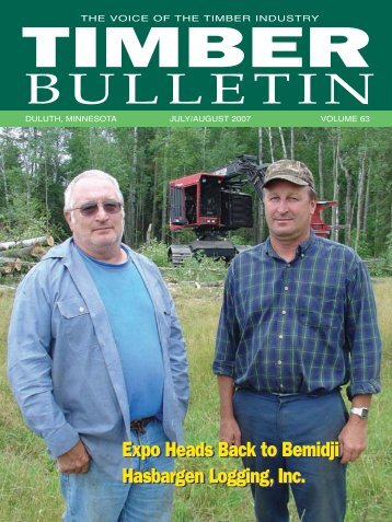 Timber Bulletin Jul/Aug - Minnesota Forest Industries