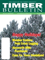 Bulletin - Minnesota Forest Industries