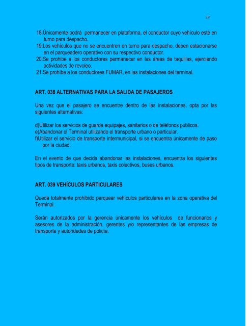 Manual Operativo Terminal de Transportes PopayÃ¡n S.A