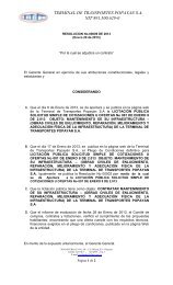 resolucion adjudicacion contrato mantenimiento - terminalpopayan ...