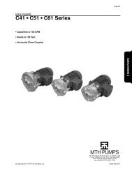 C Series Catalog - MTH Pumps