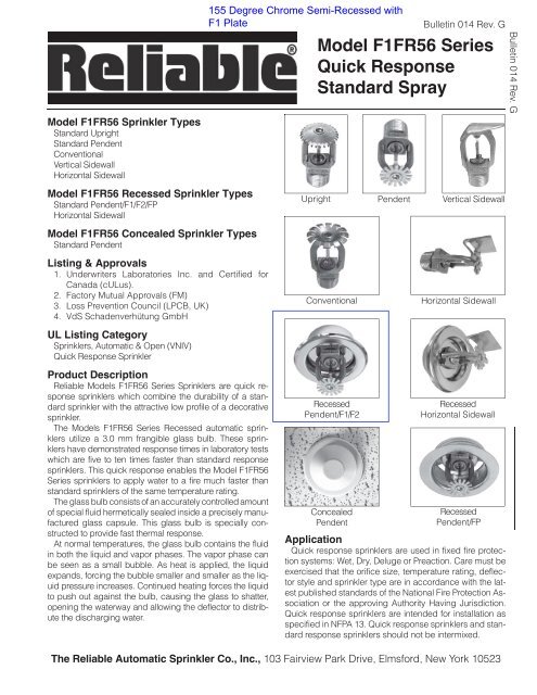 Sprinkler Heads Pdf Kier Construction Corporation