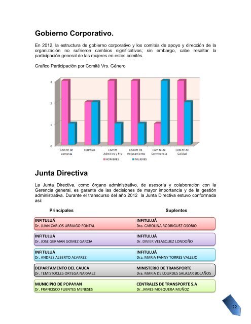 Nuestro Informe - Terminal de Transportes de Popayan