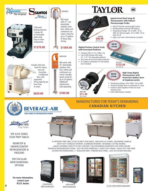 N Serve - Denson Commercial Food Equipment Inc.