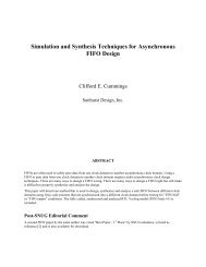 Simulation and Synthesis Techniques for Asynchronous ... - Read