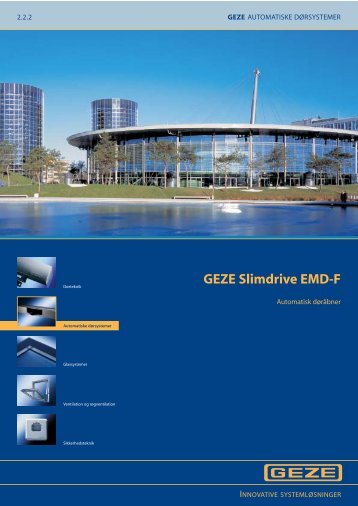 GEZE Slimdrive EMD-F - Mamut ServiceSuite WebShop