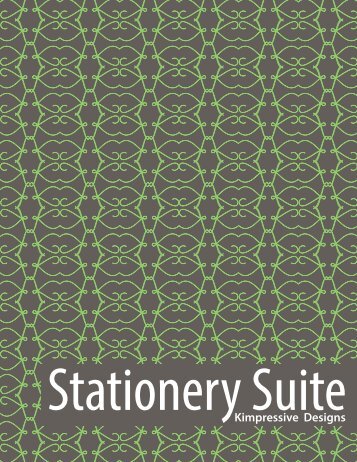 Stationery Suite
