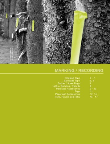 MARKING / RECORDING