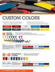 CUSTOM COLORS - CURT Manufacturing