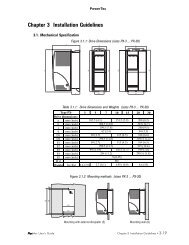 Chapter 3 Installation Guidelines - PowerTec