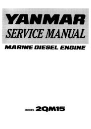 Yanmar 2QM15 Service Manual - J/30 Class