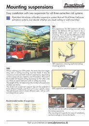 Mounting suspensions - Metec