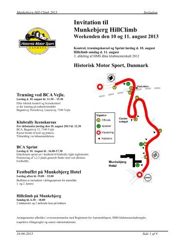 Silkeborg Hillclimb - Munkebjerg Hillclimb