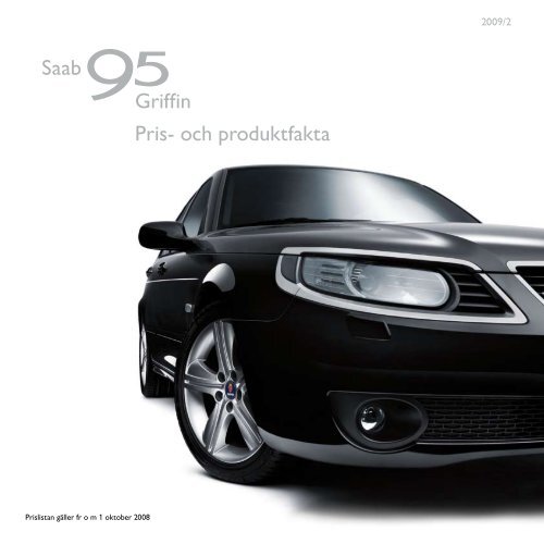 Saab Griffin Pris- och produktfakta - SaabsUnited