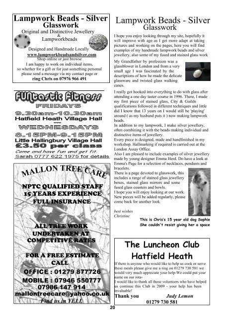 March2010 Edition - Hatfield Heath Village Magazine