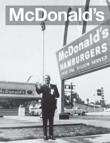 McDonald's and the New Franchising Paradigm - Museum of ...