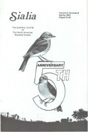 Vol. 5, No. 2; Spring 1983 - North American Bluebird Society