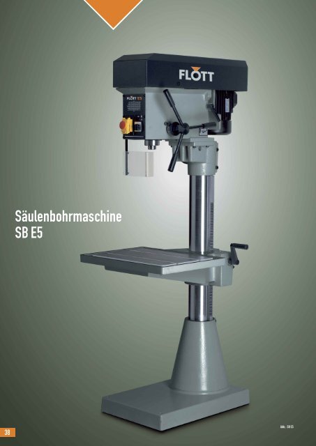 SÃ¤ulenbohrmaschine SB E5 - Flott