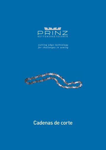 Cadenas de corte - PRINZ GmbH & Co KG