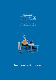 Tronzadoras de troncos - PRINZ GmbH & Co KG