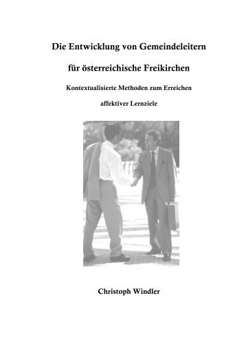 Die Entwicklung von Gemeindeleitern fÃ¼r Ã¶sterreichische Freikirchen