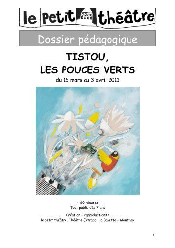 tistou, les pouces verts - le Petit ThÃ©Ã¢tre