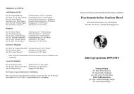 2009-2010 Jahresprogramm.pdf - Psychoanalytisches Seminar Basel