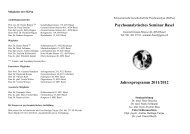 2011 2012 Jahresprogramm.pdf - Psychoanalytisches Seminar Basel