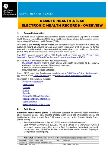 thesis statement for electronic health records