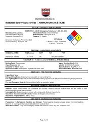 MSDS - Colonial Chemical Solutions