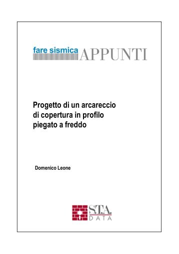 Progetto di un arcareccio di copertura in profilo ... - S.T.A. Data S.r.l.