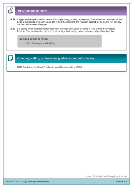 Eighth Edition - R.3 - Human Fertilisation & Embryology Authority