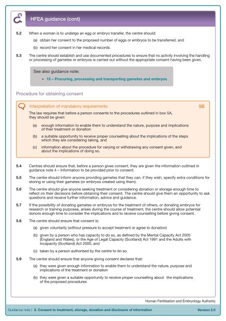 Eighth Edition - R.3 - Human Fertilisation & Embryology Authority