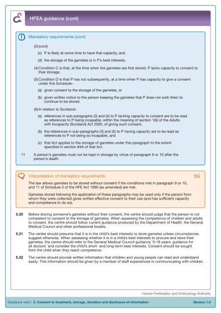 Eighth Edition - R.3 - Human Fertilisation & Embryology Authority