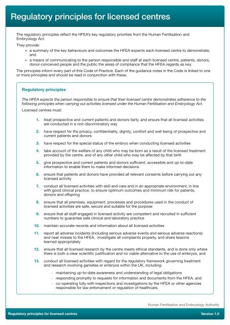 Eighth Edition - R.3 - Human Fertilisation & Embryology Authority