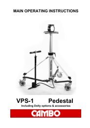 VPS-1 Pedestal - Cambo