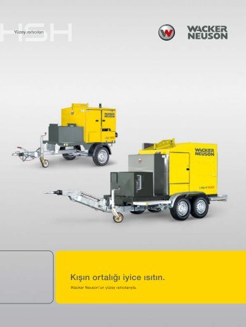 KÄ±ÅÄ±n ortalÄ±ÄÄ± iyice Ä±sÄ±tÄ±n. - Wacker Neuson