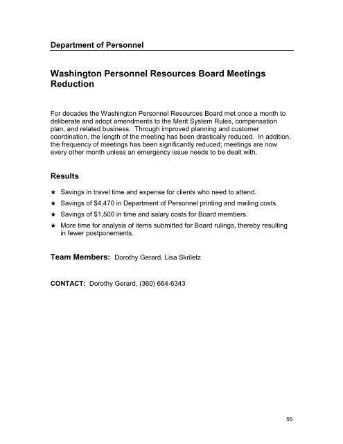 Governing for Results 13 - Washington State Digital Archives