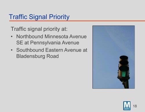 Route B2: Presentation for Public Meeting #2 - Metrobus Studies