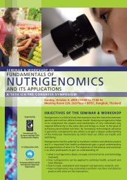 Seminar and Workshop Brochure - International Life Sciences Institute