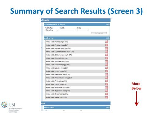 Use of the ILSI Crop Composition Database - International Life ...