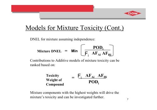 Development of a New Tool for Modelling Potential Risks from Food ...