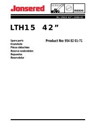 IPL, LTH13 42&quot;, 1998-01, Tractor - Jonsered