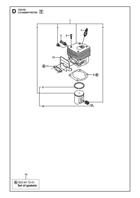 IPL, CS2165, CS 2165, 2010-05, Chain Saw - Jonsered