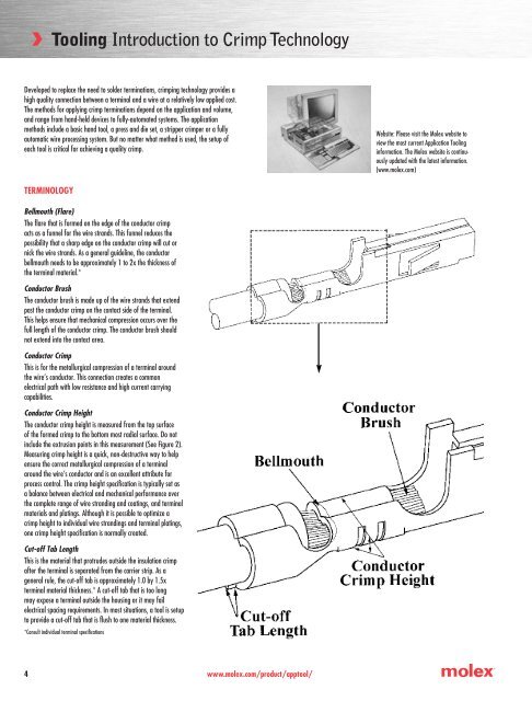 Tooling Introduction to Crimp Technology