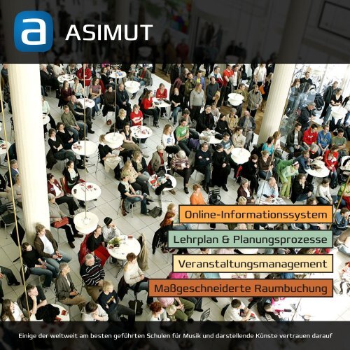 Laden Sie unsere Broschüre hier herunter - ASIMUT software ApS