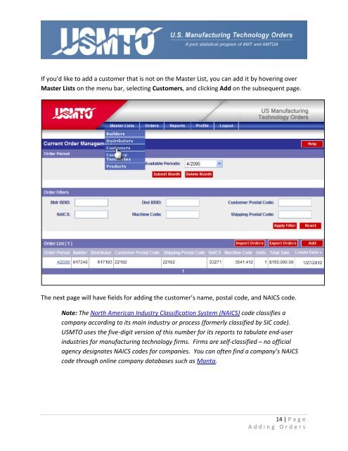 Quick Start User's Manual - usmto