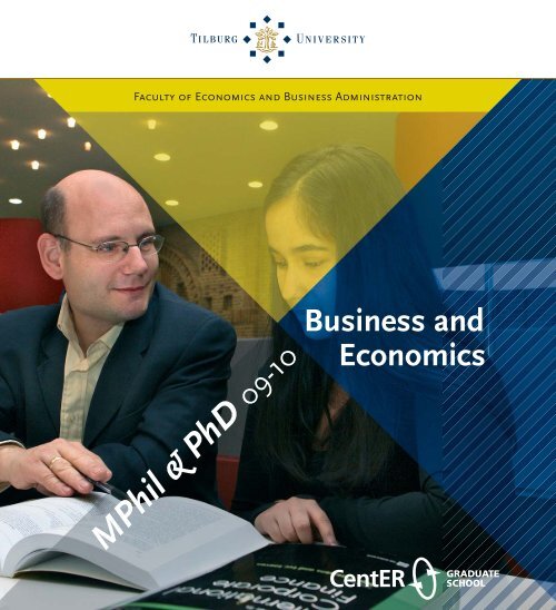 Business, Economics - Tilburg University, The Netherlands